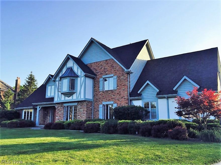 Custom Built Colonial in one of the areas most sought after Communities! The Casual Elegance of this Home is So Inviting ~ Situated on nearly 2 Acres of Beauty! 
Take a Vacation in your own Back yard ~ The set up is Spectacular! Walk out the Beautiful Sun room to a Stamped Concrete Patio and Gorgeous In Ground Pool. Enjoy the Outdoor Bar with Granite Counter Top with a Retractable Awning and Brick Fireplace. Surrounding the Pool area is Lush Greenery with a Putting Green. Relax and take in the Beautiful Sunsets ~ The Family Room Overlooks the Back Yard with High Ceilings a Full Brick Fireplace and Custom Built Ins. This Opens to the Eat in Kitchen with Granite Counter tops, Recess Lighting, New Fixtures and Tons of Cabinets. The Living Room and Formal Dining Room are Great for Entertaining. Completing the First floor is a Convenient Home Office.  The Spindle Staircase takes you to All 4 Bedrooms. The Master Bedroom Suite is Complete with A Sitting Area, 3 Way Fireplace, Glamour Bath, and a Bonus Room with Endless Possibilities! The Additional Bedrooms are Generous. The Lower Level is Finished with a Bar, Bonus Room and Full Bath. Plenty of Storage in Basement and Third Bay in Garage. Updates Include - New Roof - tear off - New Windows - New Furnace - New Exterior Paint - Pool Completely Rebuilt with New Filtration System - Heater and Pump. This Home Has it All! An absolute Pleasure!