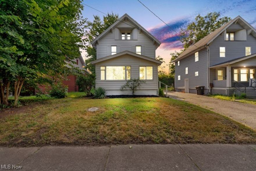 Beautiful Fully Updated Home in Firestone Park. Step through the front door into a spacious entryway that leads directly into the large Living room—perfect for gatherings and entertaining. The front sitting area/sunroom is full of natural light and features built-in beautiful bookcases, creating a cozy and charming space. The inviting living room boasts two large bookcases as well as built-in, a generous coat closet, and a convenient half bathroom. The formal dining area seamlessly connects to an updated kitchen, which offers additional versatile space that can serve as a traditional dining area, eat-in kitchen, or a home office—ideal for your lifestyle needs. Upstairs, you'll find three comfortable bedrooms and a full bathroom. The finished attic provides a flexible space that can be transformed into a large master bedroom, a bonus room, or an excellent gaming area. This home has been meticulously updated throughout, featuring brand new flooring, fresh paint, and new carpet. All light fixtures have been replaced for a modern appeal. The bathrooms are outfitted with brand-new toilets and vanities. All plumbing and electrical systems throughout the home have been upgraded for peace of mind. Outside, enjoy the freshly landscaped yard and an updated back deck that leads to your backyard oasis—perfect for outdoor entertaining, relaxation, or play. A truly unique and beautifully maintained home—ready for you to move in and make it your own!