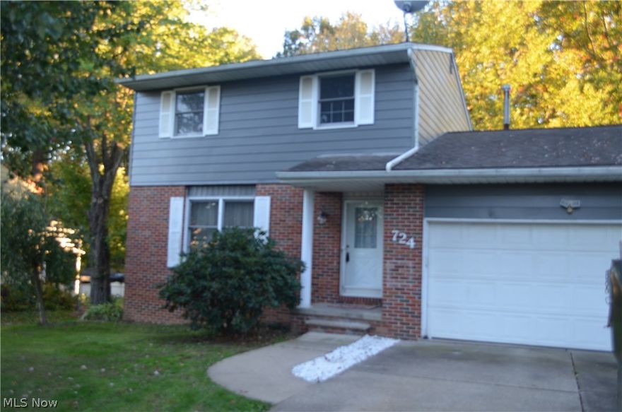 Freshly painted exterior.  New paint in Most interior rooms.  Lovely wood burning fireplace in he family room.  Sliding glass doors off the dining room onto a deck from which you can enjoy the roomy back yard with mature trees.  Large master bedroom with walk in closet.  New ceramic tile floor in the main bath.  Quiet cul-de-sac in a great neighborhood.  Desirable Canton Local School District.  Seller is a relative of the listing agent.