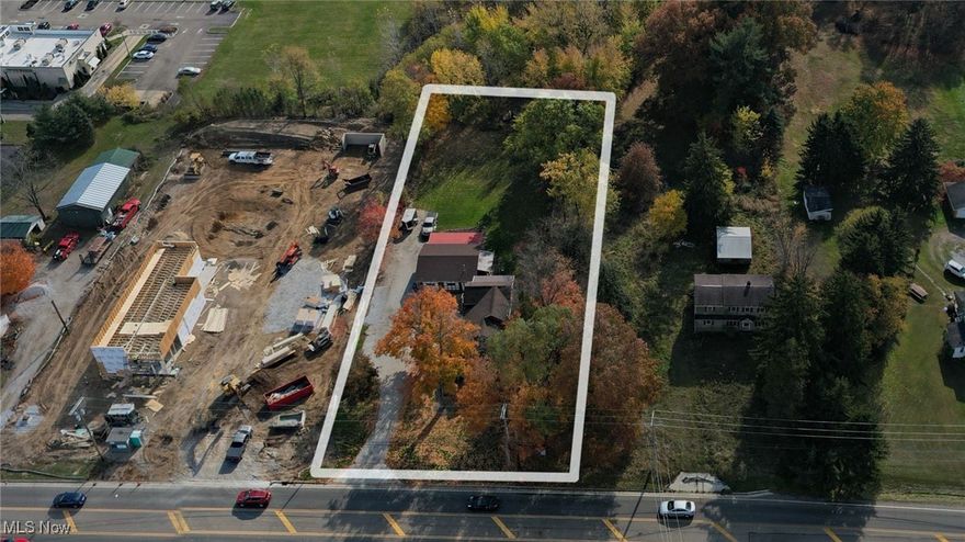 Location, location, location. Within a minute of I 76, this property is near many retail establishments. Property is zoned integrated commercial which offers great flexibility for uses of the property that range from retail to professional office to multi family residential. There is a house on the property that could be renovated to use as office space. Water is available just to the east of the property. Electric, gas and public sewer are available. There is a house that is occupied on the property. To see property schedule a showing with a realtor. Lot frontage and lot dimensions are approximate.