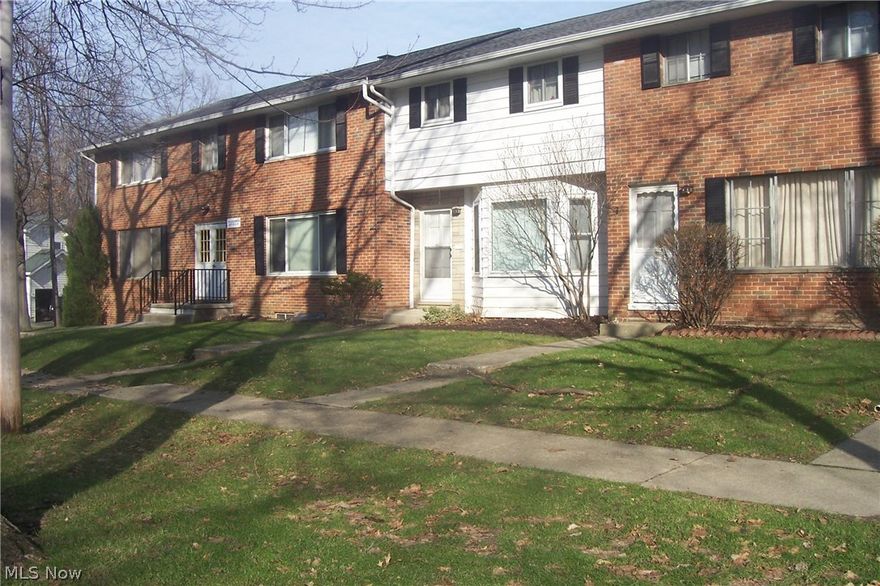 Here it is, a place to call home that's cheaper than renting or a car. Great for first time home buyer.  Only unit on lower level that walks right into to laundry room, storage unit and Condo entrance.  The entrance door is right in front of reserved parking space and down a few cement steps.  Nice wood laminate flooring and furnace approx. 5 years old! Large bedroom, large closet and plenty of storage space. Side walks and outside pool in complex.  Two assigned parking spaces, can sign up for garage space.  Just need to add your personal touches. City point of sale complete and compliant!  As is. Cash only.  Come see!