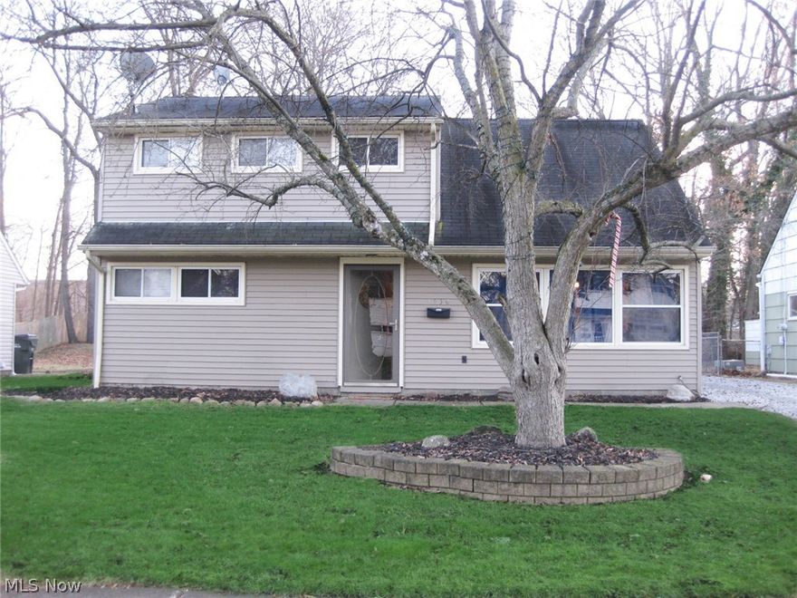 Adorable Cape Cod in the River Estates Community. This home features 4 bedrooms and 2 baths.  Newer windows and siding, energy efficient furnace, Central Air, 1st floor laundry and has fresh interior paint throughout.  In 2015, owners remodeled the bonus room into a huge bedroom and added a beautiful bath to the suite and 1st floor bath was remodeled down to the studs.  You will enjoy the deep backyard and landscaping while relaxing on the patio. The  garage has been added on to and offers storage or space for a workshop.  All the appliances stay with the home, including washer & dryer.   Move in and enjoy!   Agent is related to seller.   Home warranty included !