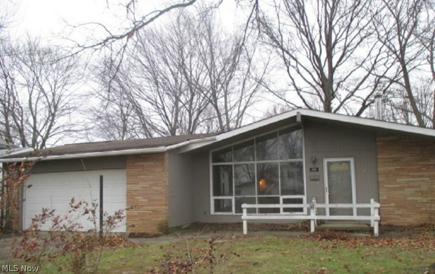 Come home to this nice ranch style home in Berea! Vaulted ceilings and wall-of-windows welcomes you to dining room. Living room with stove fireplace and glass slider to side patio. Galley-style kitchen with side door to custom covered deck/porch. A lovely retreat in the spring/summer months. Attached 2-car garage. Inside utility/laundry room. Spacious bedrooms. Great location, convenient to stores, schools and parks. For sale as is. All offers must be submitted with pre-approval letter or proof of funds.