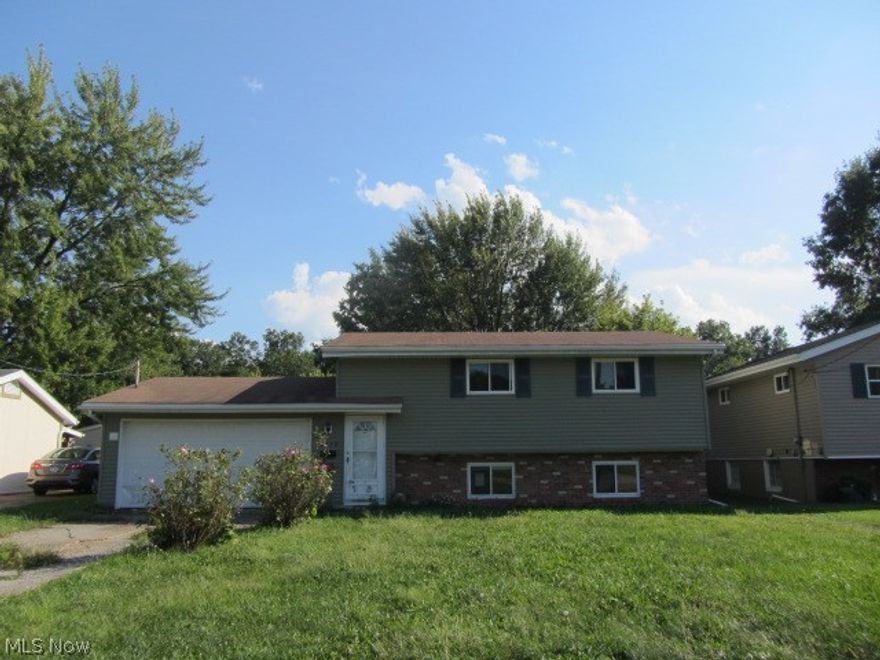 This is a Homepath property. Vinyl sided Four bedroom, one and half bath Bi-Level home features on the first level open living room, dining room kitchen concept. Half bath with laundry room! Second floor features four good sized bedrooms and a full bath. Two car attached garage and large rear yard with full privacy fence. Easy access to highways and just minutes to schools, medical and parks! Great opportunity.