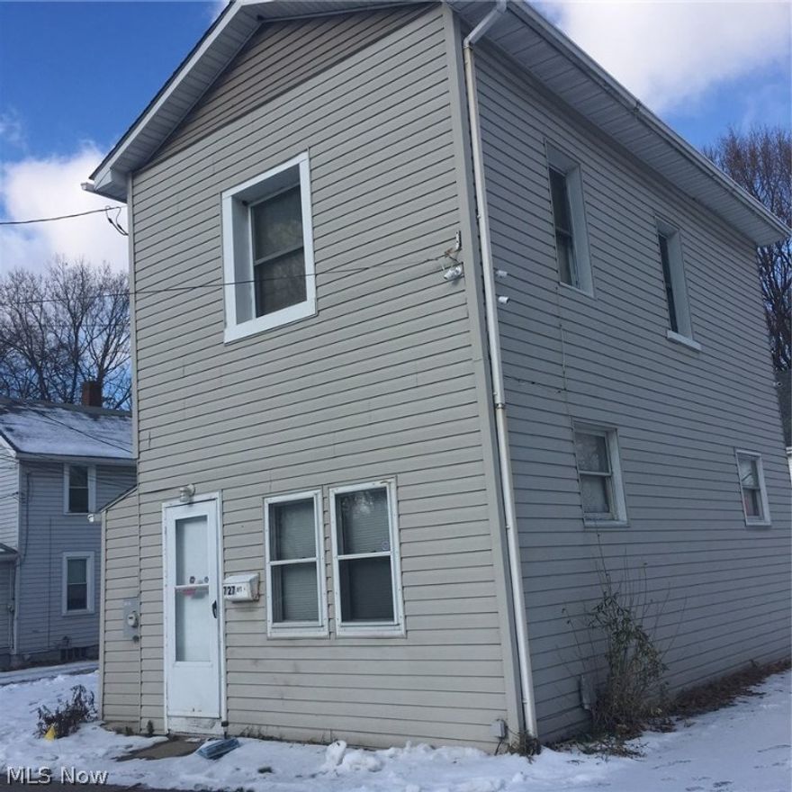 Great Investment! This charming and renovated multi-family home has two units each are STUDIO units (no separate bedroom) and one bathroom. The first unit is located on the ground floor with the entrance door in the front of the building and the second unit is on the second floor with the entrance door in the rear of the building. It is located in Cuyahoga Falls convenient to highways, grocery stores and retailers. There is no driveway or parking owned by this property. Parking has been by permission of a neighbor. The Zoning is now Commercial so this is a Legal-Nonconforming property. Zoning told us that if more than 50% of the property was destroyed that it would not be allowed to be rebuilt the same and would have to meet the criteria at the time for setbacks and zoning.