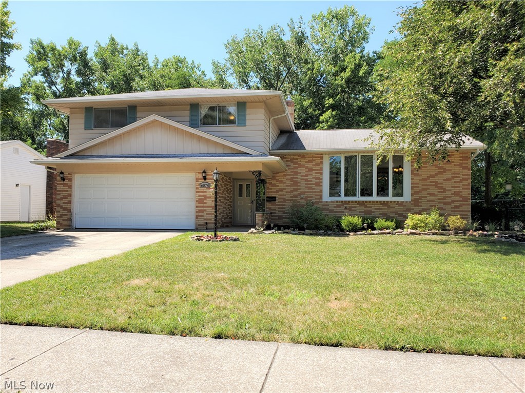 Welcome to this beautiful 4 bedroom, 2 1/2 bath split level!!This home has beautiful refinished hardwood floors throughout most of the home**The kitchen has lots of cabinet space, counter space and the island stays as well**The ceramic tile floors in the kitchen give it that nice finished look**The formal dining room is perfect for entertaining or those special occasions**The master bedroom has his/hers closets and its own private bath**Updates include; furnace (2018), all bathrooms (2015), and all new fans, light fixtures and a storm door*The vaulted ceilings in the living room give the home a great open feel**The home also features a 20x16 4-season room**A slider leads off the sun room to a pretty backyard with a nice size patio**The yard is fully fenced and backs up to the MetroParks**The shed in the back yard is ideal for all your outdoor storage needs**Don't miss this opportunity, it won't last!!!