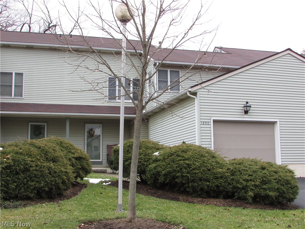 An exceptional townhouse/condo in the heart of Stow. This 2 bedroom, 2 full bath unit has almost 2000 sq ft of living space with the finished basement. The 2 story eating area highlights the open kitchen with new flooring. There is a large loft area on the second floor. The living room is large, and has ample natural light. Each bedroom is spacious with large closets. There is a brand new furnace, updated plumbing, and has been freshly painted. There is a patio, porch, attached garage, ample visitor parking, and so much more.