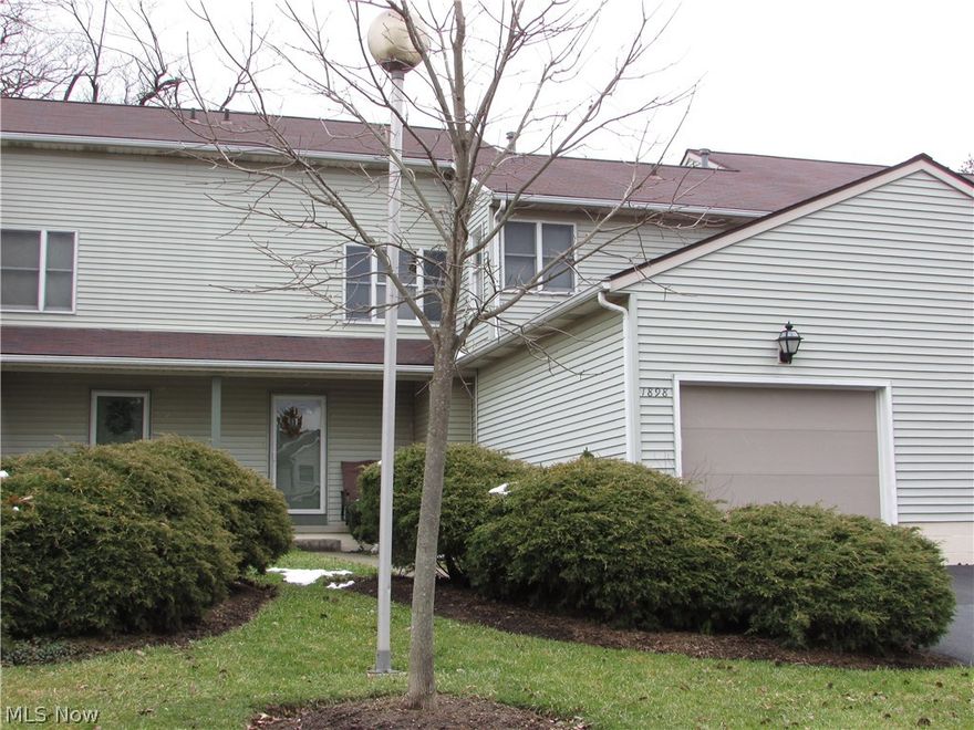 An exceptional townhouse/condo in the heart of Stow.  This 2 bedroom, 2 full bath unit has almost 2000 sq ft of living space with the finished basement.  The 2 story eating area highlights the open kitchen with new flooring.  There is a large loft area on the second floor.  The living room is large, and has ample natural light.  Each bedroom is spacious with large closets.  There is a brand new furnace, updated plumbing, and has been freshly painted.  There is a patio, porch, attached garage, ample visitor parking, and so much more.