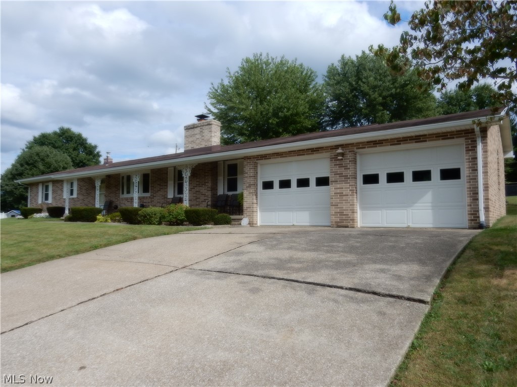 Impeccably loved and maintained for the past 40+ years by the same owner. Fall in love with this spacious and sprawling ranch located on .70 acres and on a corner lot. This home boasts many updates that any buyer will appreciate. The list of improvements include: 1999-Rheem Furnace, 2000-Central A/C, 2001-New Roof, 2010-Chimney rebuilt from the roof up with new flashing, water softener and windows (-front bay), 2012-Hot water heater, Master bath shower, 2014-Carpet, 2016-French doors, 2017-Bay picture window. This will make any growing family a wonderful place to call home. The basement is huge...a perfect spot to finish for additional living space. This home is move-in ready....just add your own personal touches. Outside, you will find that there is a drainage system added throughout the yard so that water drains into the storm sewer, making yard maintenance a breeze. Contact me for your private showing.