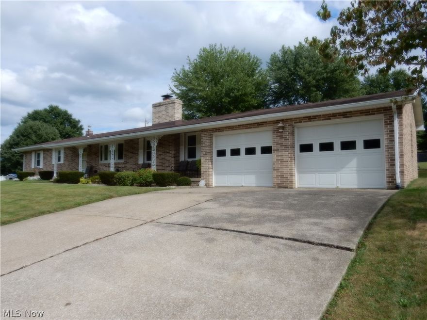 Impeccably loved and maintained for the past 40+ years by the same owner. Fall in love with this spacious and sprawling ranch located on .70 acres and on a corner lot. This home boasts many updates that any buyer will appreciate. The list of improvements include: 1999-Rheem Furnace, 2000-Central A/C, 2001-New Roof, 2010-Chimney rebuilt from the roof up with new flashing, water softener and windows (-front bay), 2012-Hot water heater, Master bath shower, 2014-Carpet, 2016-French doors, 2017-Bay picture window. This will make any growing family a wonderful place to call home. The basement is huge...a perfect spot to finish for additional living space. This home is move-in ready....just add your own personal touches. Outside, you will find that there is a drainage system added throughout the yard so that water drains into the storm sewer, making yard maintenance a breeze. Contact me for your private showing.