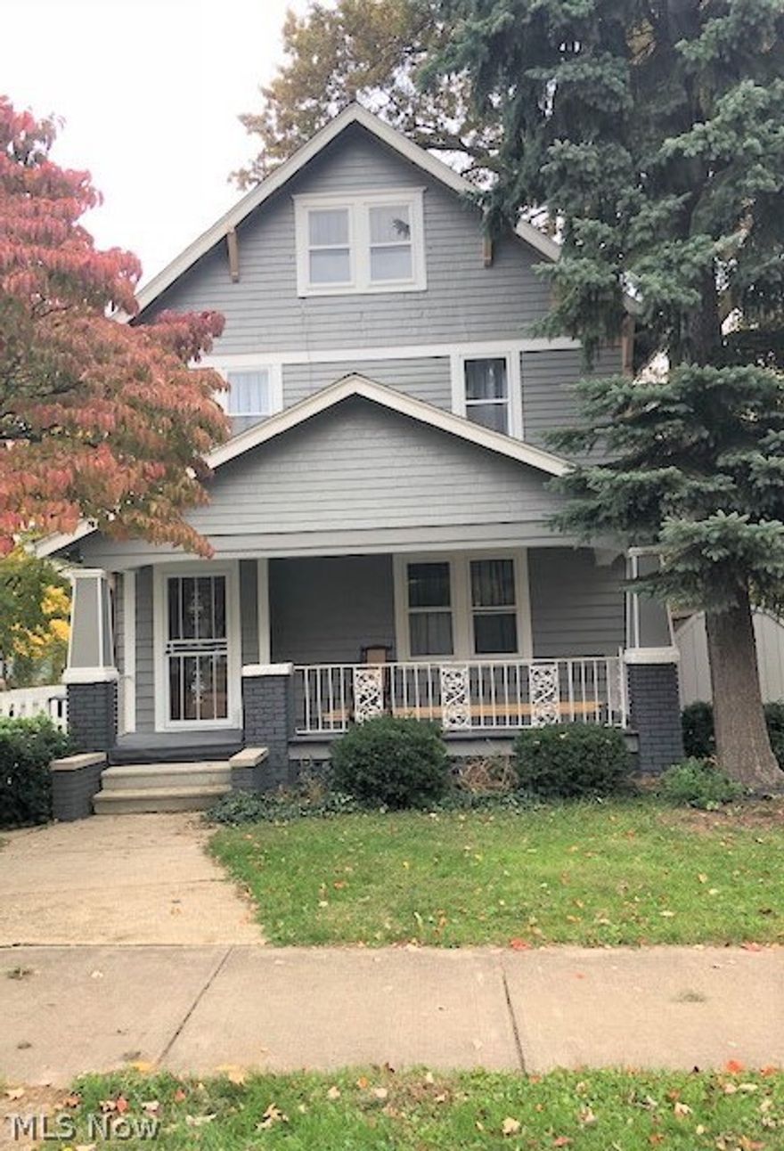 Move right into this very spacious 4 bedroom colonial in the heart of Myers subdivision! With over 1,700 sq. feet of living space, this home is sure to please!  The seller had the basement professionally waterproofed by Hudson Waterproofing.  Beautiful wood floors are found throughout, along with beautiful, turn of the century woodwork!  The high ceilings and the wood built-ins in the dining room and the living room add to the century charm.   The bathroom has been updated with an added powder room to make it a lovely bathroom space.  Painted with nice neutral colors, and with the refinished wood floors, you won't need anything to do but unpack your boxes!  Thankfully the seller even insulated the house with blown in insulation (as you will notice with the tell-tale circles on the siding).  Many of the light fixtures have been updated as well.  The entire yard is fenced in and has lovely perennial gardens for summer enjoyment.  There is a nice size shed at the back of the property for
