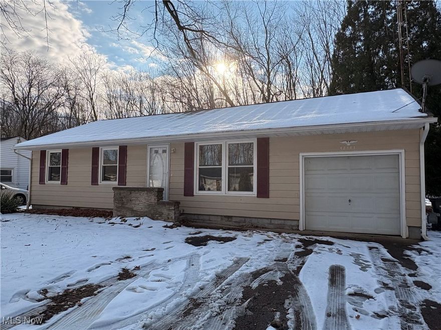 Charming, Updated Ranch in Elyria Township!

Nestled on a quiet dead-end street leading directly to the Metroparks, this beautifully updated ranch offers peaceful living with easy access to nature. Enjoy nearby walking trails and a fishing lake just steps away.

Inside, you’ll find new flooring, all-new interior doors, updated lighting, fresh paint throughout, and newly installed exhaust and bathroom ventilation. The septic system was cleaned and inspected this year, providing added peace of mind and low-maintenance living.

Conveniently located close to highways, local dining, and shopping, this home combines tranquility with accessibility. This is a must-see property that won’t last long—move in and make it your home for the new year!