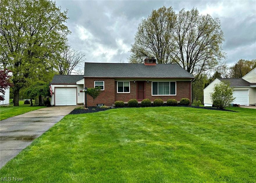 Well maintained, one owner ranch home in great Poland Township location! Three bedrooms, two bath home with a partially finished basement that has a walk-out door to the back yard. Hardwood floors throughout the bedrooms, the kitchen and also under the newer hallway and living room carpet. This home has been well cared for over the years, including a new roof in 2018 and a hot water tank in 2019. Windows were updated at one point. Lots of additional living space in the partially finished basement that has built-in cabinets and shelves as well as a fireplace. The back yard is very spacious!