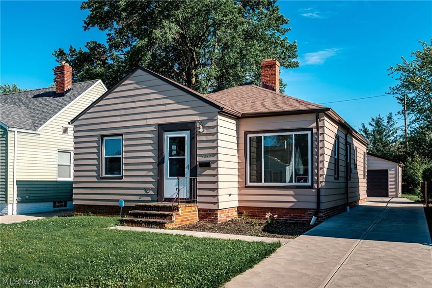 Easy, Comfortable and Simple living in Parma. Location is super - close to I480/I77 for easy highway access and shopping is within walking distance. One floor living and very little maintenance for the foreseeable future as much of the house has been updated and renovated. Newer roof, windows, 1.5 car garage, kitchen, granite, tile, freshly painted, driveway and so much more. Come look for the full set of updates.