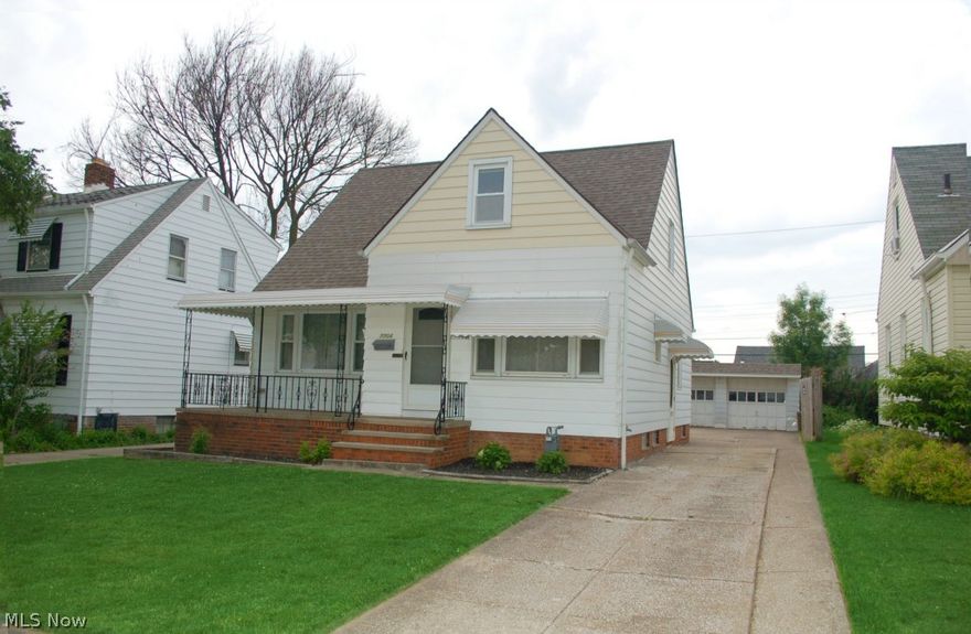 A spacious Cape Cod on one of the best streets in Parma! This home boasts tons of updates. Fully renovated kitchen featuring granite counter tops, high-end cabinets and gas or electric hook-up for the stove. New roof. Insulation throughout all the walls and ceiling to keep the upstairs climate easily controlled. Fully fenced in yard. 220 line to the 2 car garage and outside lighting. Other features include a porch, big family room, tons of storage, wet bar in the basement and a large bonus room with an extra walk-in closet! Perfect location in the Parma Circle close to Shoppes of Parma. Home warranty included! Don’t miss out on this well cared for home!