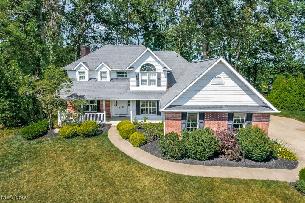 You won’t want to miss this quality built home in Jackson schools, lovingly maintained by the same family for 28 years! With over 3000 square feet of living space on nearly half an acre, this six bedroom home features a private wooded backyard, an inviting front porch, and a three car side load garage. Step inside to an open foyer with a formal living room on one side and a dining room with a tray ceiling on the other. The family room offers crown molding, a gas fireplace with a cherry surround, and built-in bookcases. Nearby, the eat-in kitchen is equipped with Schrock cherry cabinetry, stainless steel appliances, and plenty of counter space, plus a bayed dinette that opens to a large deck for outdoor dining.
The main floor also includes an office with built-ins, perfect for remote work, along with a laundry room and guest bath completing this level.
A two sided staircase leads to the upper level, where four bedrooms await. The master suite includes a walk-in closet and a private bath with a jetted tub, stall shower, water closet, and dual vanities. The main bath also has dual vanities along with a new glass-enclosed shower. Two bedrooms have fresh paint, and one has new windows.
Two additional bedrooms are located on the lower level, each with walk-in closets, plus another full bath. Updates such as a newer roof, furnace, A/C, hot water tank, and garage door openers add to the home’s appeal.
Schedule your showing today and see everything this wonderful home has to offer.
