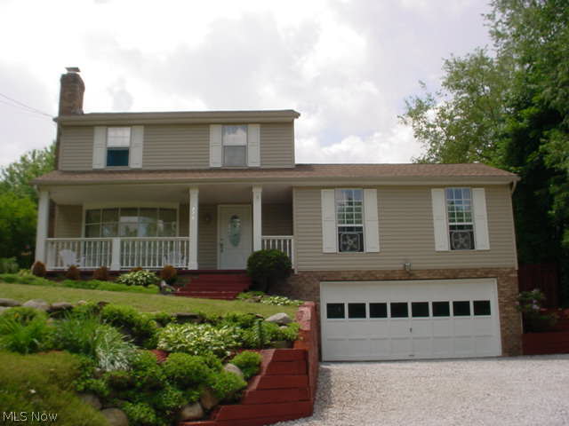Gorgeous! Solar heated 16 x 32 inground pool! 3 bed, 1 1/2 bath built in 1984! 19 x 20 vaulted family room with slider to deck & pool! Formal living room with wood burning fireplace! Eat in kitchen with all appliances! Partially finished basement! 2007 new siding & roof! Pool liner 2012! Privacy fenced back yard! Freshly painted! Gas budget $30 month! Shows beautifully!