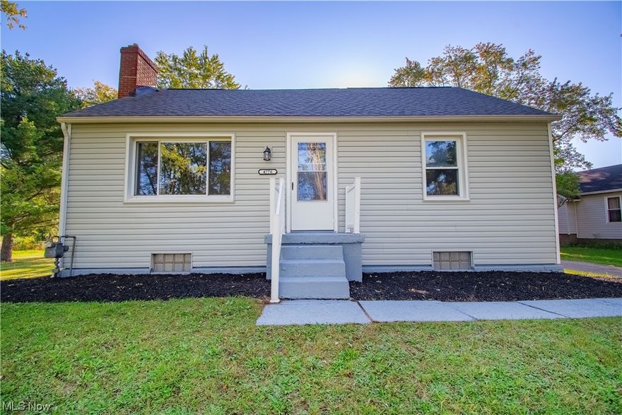 This spacious bungalow sits on a beautiful two-acre lot in Marlington school district. As you enter this beautifully updated home, you will love how bright and airy it is. The first floor has a lovely great room with luxury vinyl flooring and modern colors, two bedrooms, a full bathroom, and an adorable kitchen with access to the large back deck. The open backyard has beautiful wooded views perfect for relaxing during warm summer nights. Enjoy family time in the recently updated kitchen with stainless steel appliances, white cabinets, and counter space accented with a subway-tiled backsplash. Upstairs you will find a generous third bedroom with abundant natural light and a bonus room perfect for a playroom or office space. This home is complete with a laundry area in the full basement offering ample storage space and an extra wide driveway in the rear for parking. Estimated dates of updates include a new septic pump in 2019, a “Water Boss” water softener and hot water heater in 2017, r