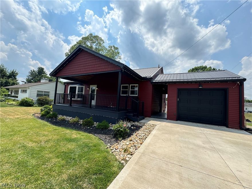 Motivated sellers !!! This stunning property offers a perfect blend of modern comforts and elegance, nestled in a beautifully landscaped setting. With six potential bedrooms, this home provides ample space for family, guests, and flexible living options. As you step inside, you'll find three spacious bedrooms and bathrooms on the main floor. The master  suite features a spa-like bathroom and a generous walk-in closet, creating a perfect retreat. The kitchen is open &  features  granite countertops throughout that perfectly match the stylish bathroom finishes. Ample storage ensures plenty of space for all your culinary adventures, while the open and inviting living spaces are designed for both relaxation and entertaining.The exterior of this home is just as impressive. A new metal roof ensures durability and peace of mind, while the composite decking offers a low-maintenance outdoor space. The porch is enhanced with a stunning volt cedar ceiling, perfect for enjoying your morning coffee or evening sunset. Step out back to an amazing patio, ideal for hosting summer BBQs or quiet evenings under the stars. The entire property is beautifully landscaped, creating a serene and picturesque environment . The basement adds to the home's appeal with three additional potential bedrooms, offering endless possibilities for expansion, a home office, gym, or playroom. Don't miss this exceptional opportunity to own a home that combines functional living spaces, elegant details, and a welcoming atmosphere.* auditors site reflects 3 bedrooms 1 bath - per seller this home has 6 bedrooms 2 baths *