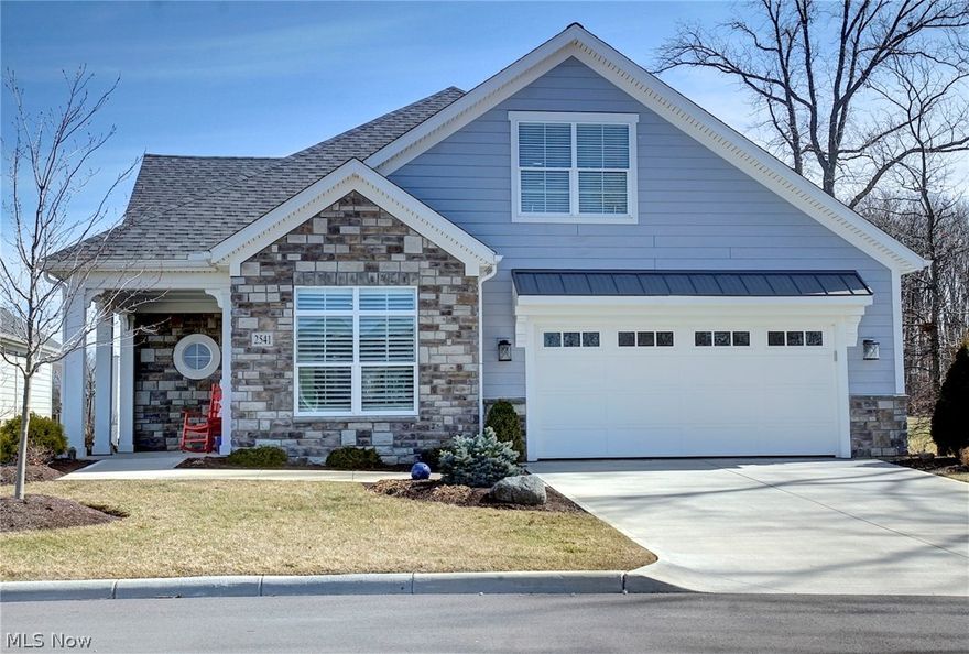 Fairway Estates! Gorgeous Maintenance Free Detached Condo Just 2 Years Young!  Situated on Prime End Lot Located On Hole #5 of CIC Golf Course!  Expansive Scenic Water, Golf Course and Wooded Views! Featuring Fairway Estates Most Popular Floor Plan, the Verona, approximately 3,000 SF with Second Floor Bonus Suite. This home is loaded with numerous upgrades throughout!  The First Floor features a spacious kitchen with custom cabinets, quartz counters and upgraded appliances, Den, Living Room with Stone Fireplace, Dining Room and Master Suite with Custom Walk-In Shower and 2 Walk-In Closets. The Second Floor has a Large Bedroom/ Loft area, another Bedroom and Full Bath. This condo offers the Ultimate in Outdoor Entertaining with Awesome 3 Season Room, Covered Porch off the Master Suite and Large Patio with Firepit! Attached 2.5 Car Garage with Golf Cart Parking. Fairway Estates has new Clubhouse and Pool Complex Just Steps Away. This is a Must See! Please enjoy the virtual tour.