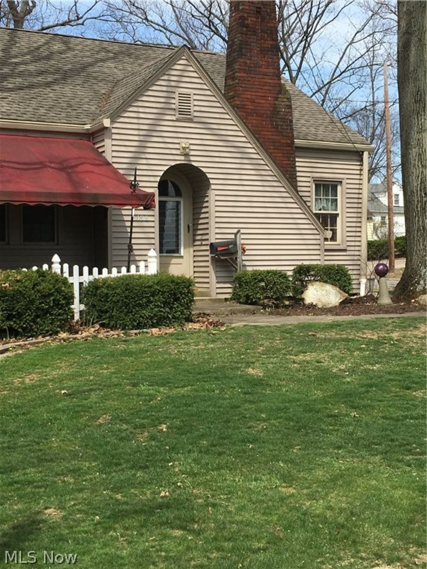 Cute 1 1/2 story 3 beds Cape cod, Boardman schools, quiet neighborhoood with stamped concrete patio nestled in the back of the home that features a Sunsetter Retractable awning facing a two tiered water feature ready for your Koy fish or a fountain for you to relax and enjoy. (Electric is already in place.) The entire upstairs room has beautiful built-in coves with two beds on either side of the room and accomodates 2 computer desks and still offers plenty of room in the 22 x 12 space!  New Ameristar furnace from Clayton Heating installed April 2018. Newer carpet throughout home Dec '17. New basement wall, rather than waterproofing '18 on east side of home and glassblock windows in entire basement. Newer vinyl siding and all newer windows -Summer '16. Roof replaced '14, along with gutter guards, and new back patio. Sidewalk to side door of home is being installed now along with updates to landscaping as weather co-operates! The home has so much charm, many updates and good bones!....Ju