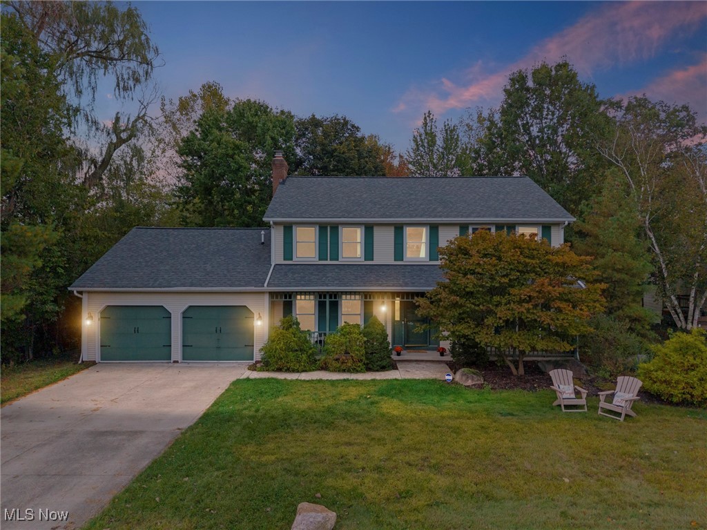Welcome to 4809 Sentinel Drive: a classic colonial in beautiful Brecksville! Approx. 4,000 sqft. of livable space. New Roof 2021; Furnace & AC 2016; Hot Water Tank 2025; Sump Pump 2019. Sellers have conscientiously maintained the home. The stylishly updated, open concept kitchen with island and induction cooktop, flows nicely into the spacious dining area and living room with electric fireplace feature. For a more cozy feel, the family room has a wood burning fireplace, french doors and wet bar. The majority of flooring on main level is Acadia hardwood. There is a bonus room, located between the garage and laundry room, that can be used as a mudroom, home gym, office, or anything you’d like. The basement is partially finished with large rec area and full-bathroom. Backyard with deck and shed is fully fenced. A serene creek runs along the side of the property. The culvert is currently under construction and street is being paved - but never fear - anticipated completion end of October 2025 and both will look beautiful!