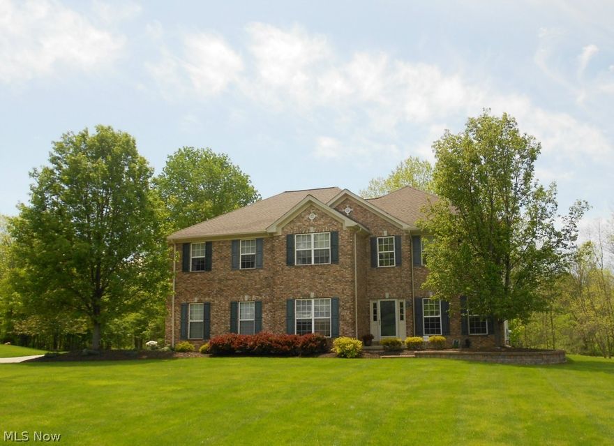 A true gem & fantastic find in beautiful Ashbrooke West!  Distinguished four bedroom, two & a half bath colonial with 3,394 square feet.  Crown moldings accent the formal living room, dining room & two story foyer.  Two staircases offer easy access to the second floor.  French doors open to the private 1st floor office with beautiful hardwood floors.  The eat-in kitchen boasts granite counters, plenty of cabinets, recessed lighting, & an island/breakfast bar plus sliders to the 2 tiered deck perfect for entertaining & grilling.  Vaulted ceiling, skylights & lots of windows allow for natural light in the inviting family room.  A convenient 1st floor laundry room off the garage is an added bonus.  Large master suite offers a wonderful sitting area for relaxing, master bath features a soaking tub, walk-in shower, double sinks, & two large walk-in closets.  The serene & private wooded yard with sprinkler system & invisible pet fence backs to Brandywine Creek.  This beautiful home is meticu