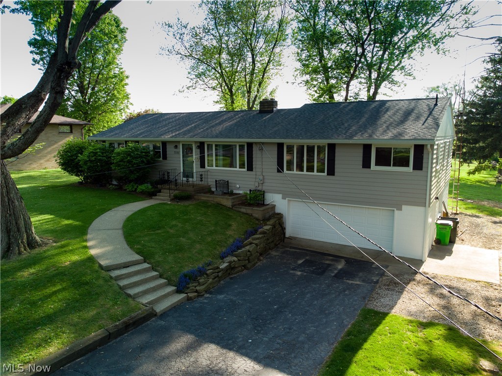 Country setting in Louisville School District / Nimishillen Township on over 1 acre! This ranch home has so much to offer with vast and ample space inside and out! Enjoy open concept for living and family room along with plenty of space for dining! Huge master bedroom offers 2 closets! Both baths on main floor have been updated! New slider with internal blinds gives access to fabulous deck with views of enchanting yard! Many updates in this gorgeous ranch include 2017 furnace, a/c, gas line from street, 2019 roof, gutters, downspouts, soffits and some siding, 2021 septic update with flushed leach lines, new risers and new distribution box. Home was painted on exterior in 2020! So much to offer, come take a look!