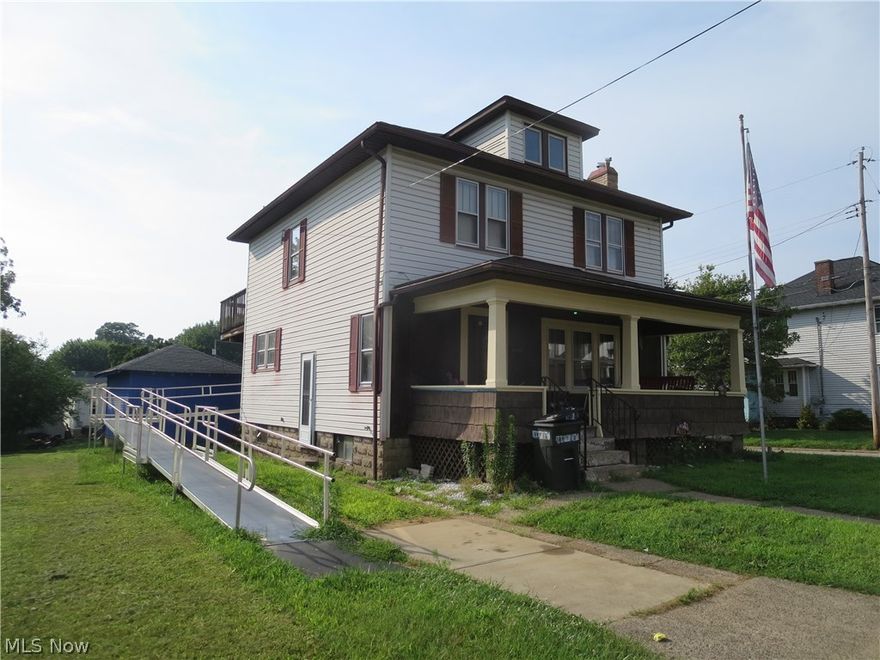 Older home situated on a corner lot near Vienna Elementary School. Detached garage. Home being sold to settle estate and being sold as is.