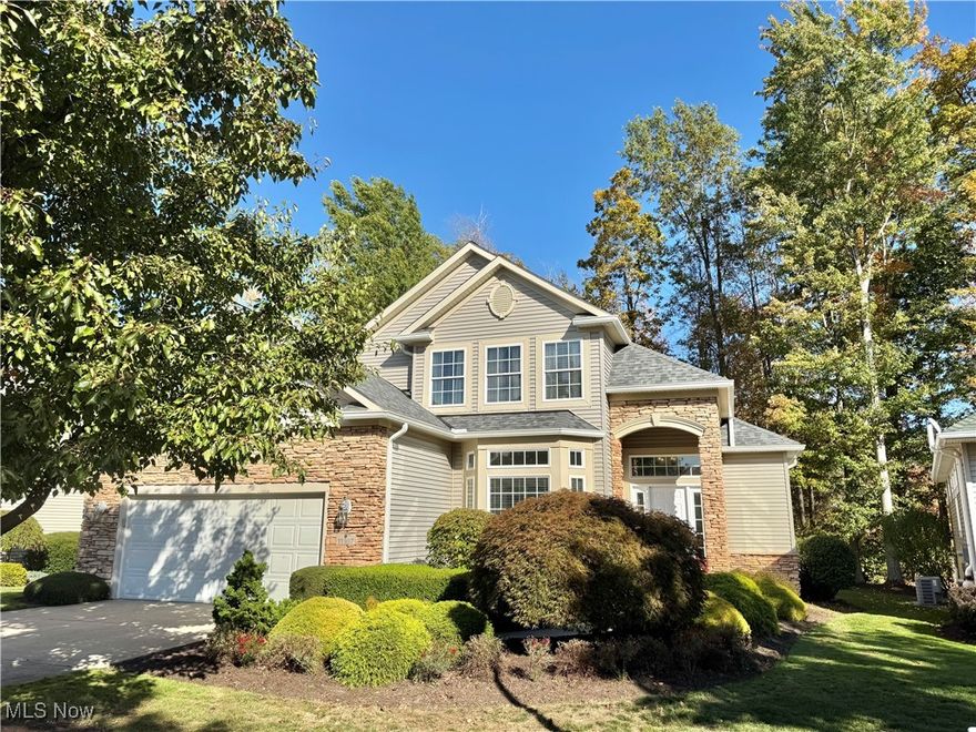 If you’re looking for a bright and spacious two-story freestanding condo with soaring ceilings and scenic golf course views, you won’t want to miss this beautiful Stonehaven condo in Quail Hollow!

This sun-filled residence features a first-floor primary suite, a first-floor office, a second-floor bedroom and loft, and a finished basement with a full bath—perfect for guests or additional living space.

Recent 2025 updates include a new roof and gutters with leaf guards, a whole-house generator, new carpeting and paint, updated light fixtures, several new appliances, and window treatments.

Enjoy carefree living with a reasonable monthly HOA fee that covers extensive landscaping, snow removal, and garbage service. Stonehaven is a beautifully maintained community tucked within Quail Hollow, offering privacy, comfort, and low-maintenance living at its finest