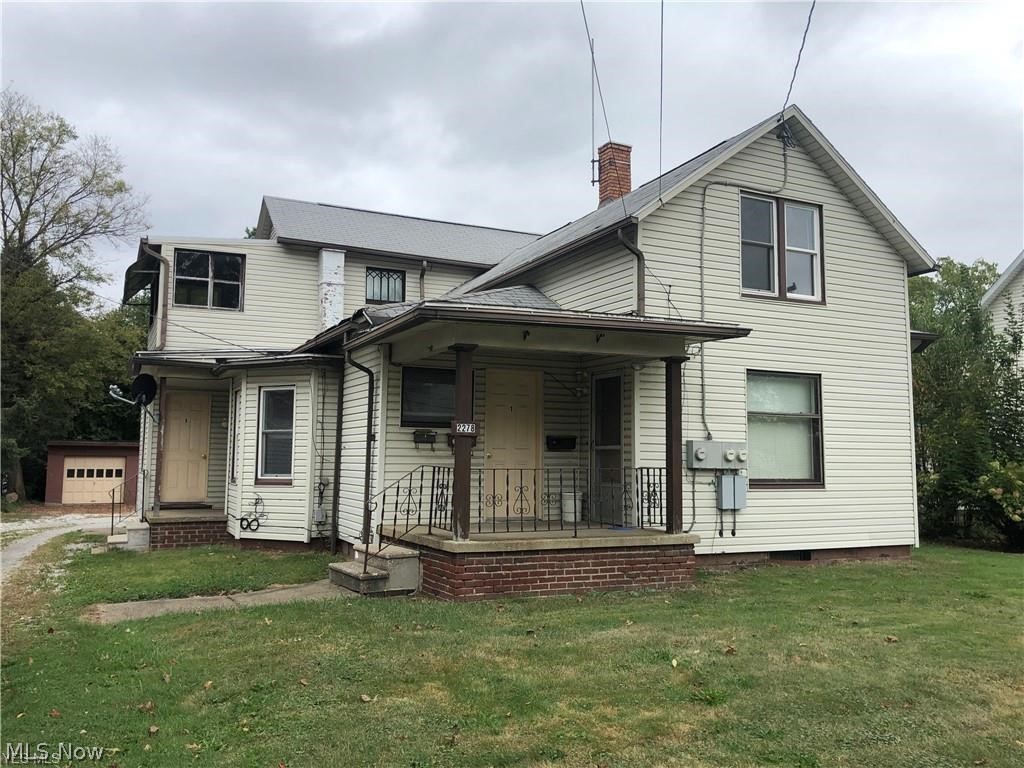 This is a great opportunity for people considering getting into investment properties or already have some. Located in the heart of Cuyahoga Falls makes this three unit conversion highly sought after. The Tenants pay for there own electric and everything else is covered by the landlord. The 3 car garage also has a closed off area for anything you would need to store. Also has a shared laundry room on the first floor.