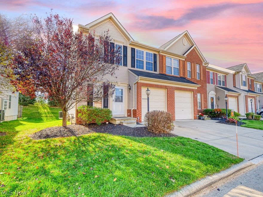 Easy living starts now!  Welcome home to one of the best locations in the neighborhood!  Say goodbye to exterior maintenance and landscaping while getting one of the largest units available.  This end-unit townhome boasts wide-open spaces that are perfect for gatherings, entertaining, families, and more.  Step into your front door and the first thing you will notice is how spacious this unit is.  With an extension on the back, the main living space is nearly 2000 sq/feet.  The open concept kitchen, living, and dining area make for the perfect layout.  Enjoy your morning coffee at the breakfast bar in the open concept kitchen, or right out the back door on your patio.  A huge finished basement provides the perfect area for a play area, man cave, or hang-out spot.  Head upstairs where you have 3 bedrooms, laundry, and 2 full baths.  The master suite features double closets including a walk-in.  With an attached master bath with double sinks, you no longer have to share the bathroom, you