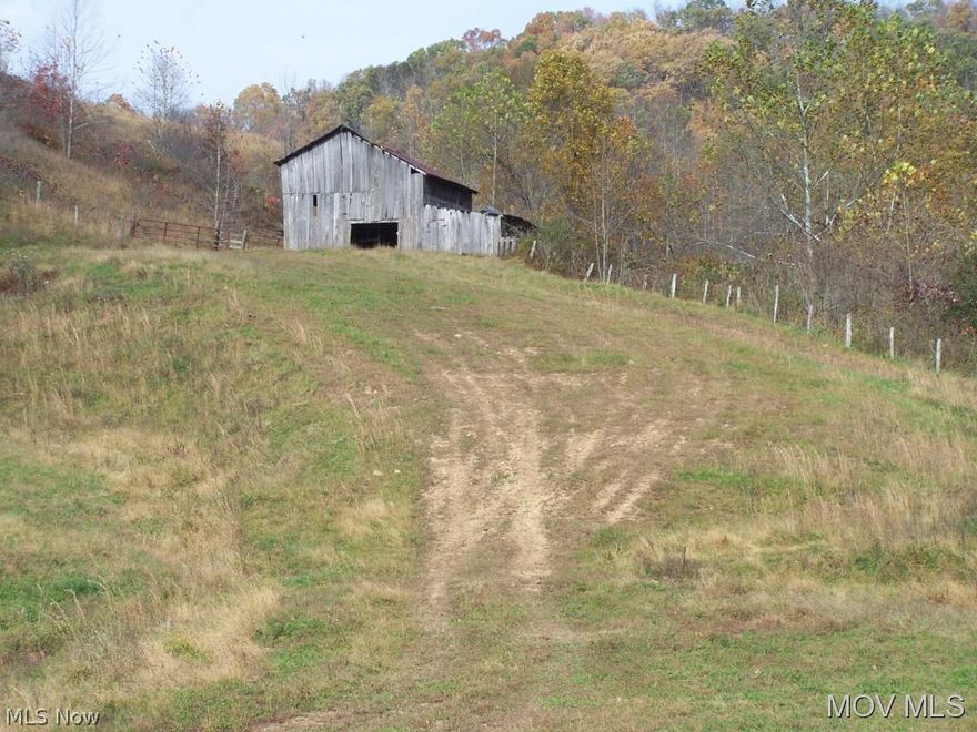 Nice country property. 127 Acres with paved road frontage. Lots of pasture, some fencing and 2 barns plus hay shed(in fair condition.) Excellent building sites, dug water well. Previous mobile home site. Exceptional good hunting. Build your dream home or make this your hunting retreat (bring your camper) No zoning and property can be subdivided. Property had not been timbered by owners. Approx. 40x50 Pond on property, springs, smaller pond needs cleaned. Short 15 minute drive to I-79, and Wallback exit and Wallback Wildlife Management Area for fishing/additional hunting. Shown by listing agent  Elem: Geary Elementary  Elem/Bus: Y  JrHigh: Roane County Middle  JrHigh/Bus: Y  High: Roane County  High/Bus: Y  Fire: VOL  Police: SHF  PossFreeGas: N