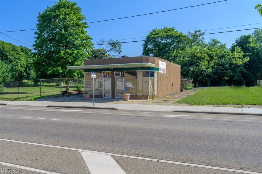 MOVE IN READY commercial building for sale in West Akron! The TWO units have new flooring, sinks, toilets and HVAC and more! See supplement for updates to both units. This location is in high demand and is nestled very close to downtown Akron with many businesses surrounding the area. The building has 2 separate units side by side, with separate utilities, and would be a great investment opportunity! Each unit has a half bathroom. It also has a private parking lot in the back and driveway is on the left of the building. There is also some street parking. A MUST SEE!