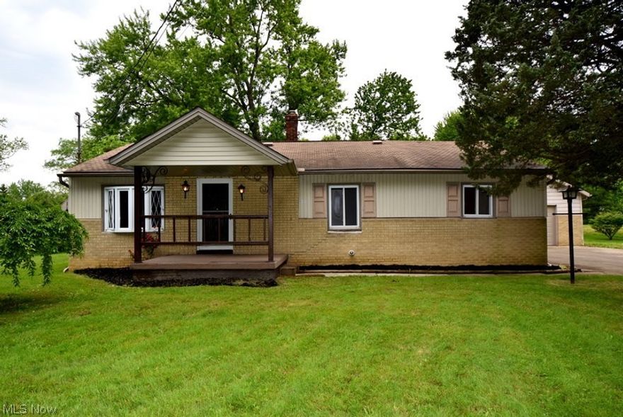 fantastic ranch in Poland schools, over 1400 square foot with full basement and 4 bedrooms. wait till you see this garage! oversized 2 plus car detached for all the toys and more. location is key here with being in the heart of Poland and access to all the amenities one could ever need, make your appointment today, needs some love, but at this price, well worth it.  This is a Fannie Mae Homepath Property