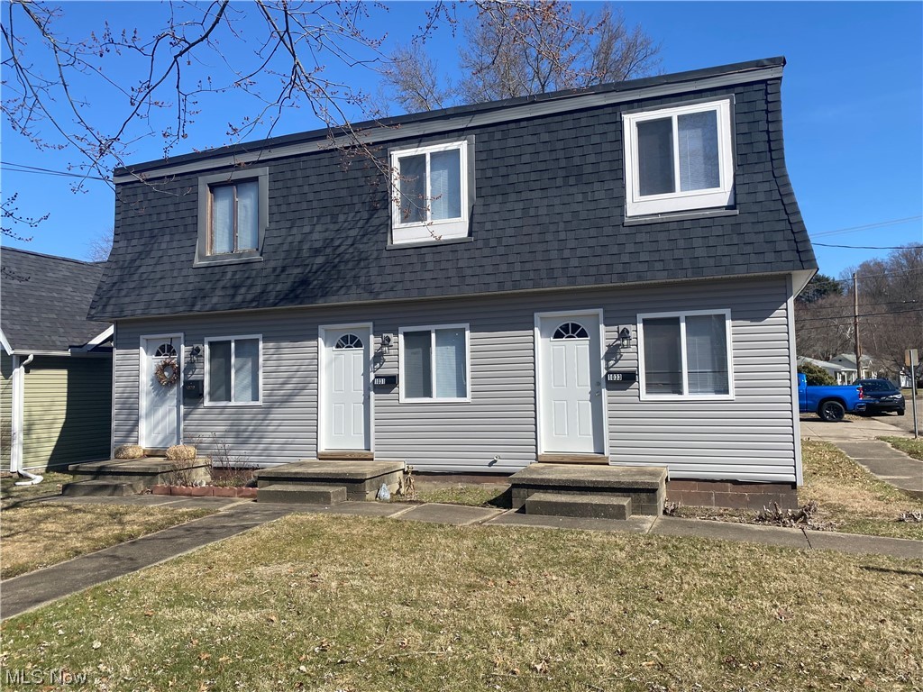 This stately triplex has been remodeled with quality and care, this is an investment opportunity you won’t want to miss! Each unit features its own full basement with laundry hookups, a kitchen/pantry/half bath/living room on the main floor, and two large bedrooms and a full bath upstairs. Each unit has designated parking behind the building. All furnaces and AC units have been updated within the last 2 years. Both occupied units currently pay $700 and all utilities are metered separately and paid by the tenants. One freshly remodeled unit is vacant and ready to rent or occupy. Schedule a tour today!