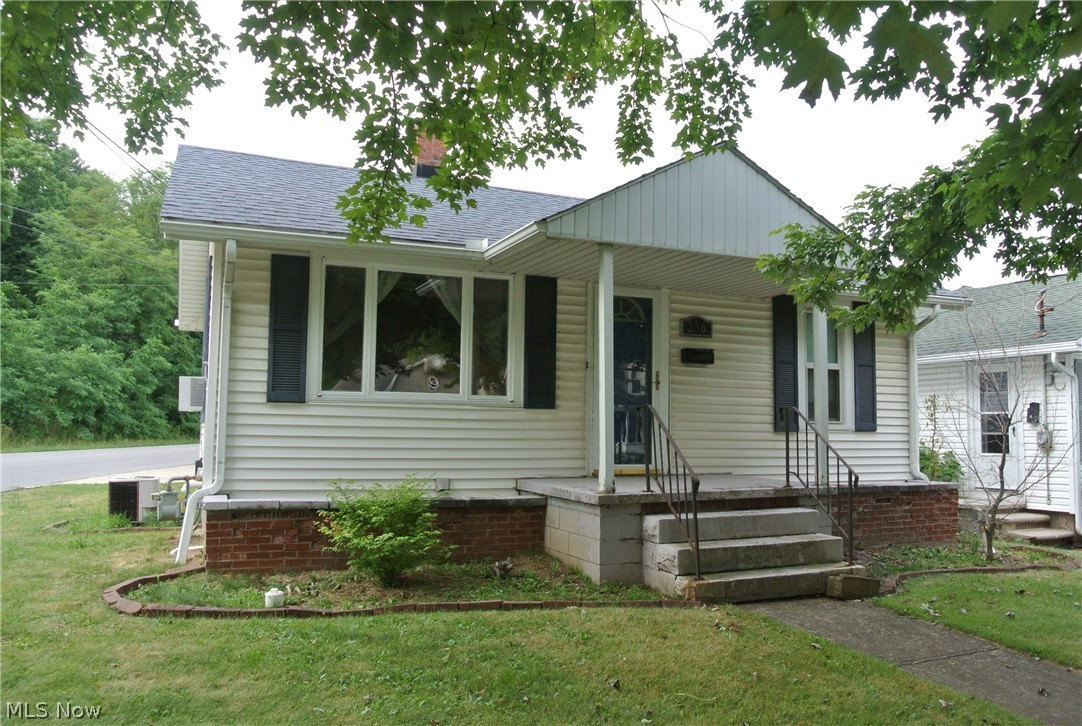 Affordable living - why rent? Very quaint 3-bedroom ranch style home wrapped in a rural setting in South Amherst. This home features an inviting covered front porch entry with great curb appeal. Nice sized living room area with newer laminate flooring. Kitchen offers newer flooring, plenty of cabinets and storage. Dining area located at back of home with newer laminate flooring. Master bedroom at the rear of home with 2 bedrooms split off in front of home. Bathroom sparkles, with large storage closet. Home is very well maintained, move in ready. Full basement with walk out entry to backyard. Gas forced air furnace, gas hot water tank, laundry area in the waterproofed basement. Detached oversized 2 car garage with electric, storage, huge work area. The yard is irregular, approx 0.49 acres with mature trees, fruit trees, plenty of room to roam, deep lot. Great opportunity for those wanting to be close to nature, with quiet living. Enjoy the great school system of Firelands. A 1-year home