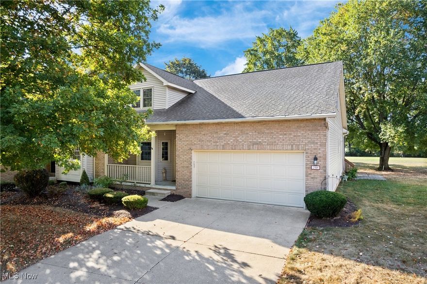 Welcome to 2518 Glenshire Circle. , a beautifully designed Condo overlooking the 8th fairway on the prestigious Prestwick Golf Course. 
There are 1,792 square feet of living space including a Great Room with vaulted ceilings and a fireplace, as well as an office/tv room/library leading to a screened in back porch and patio. These spaces all offer peaceful, tree-lined views of fairways on the golf course. The kitchen has plenty of cabinets and corian countertops. There is a large pass-through to the Great Room which is ideal for entertaining. This home has 3 spacious bedrooms, 2.5 baths, a convenient first floor laundry room. The master bath has an updated en suite with updated shower. The upstairs opens to a loft area which overlooks the Great Room, while the second bedroom is spacious with ample closet space and a second full bath. 
The basement has been recently finished with plentiful and stylish cabinets along one wall.
Located in the Green Local School District. This home is just minutes from shopping, dining, medical facilities and highway access. There are four popular golf courses all within a short drive. Whether you are a golf enthusiast or simply enjoy a quiet, peaceful setting at the end of a cul de sac, this home is a rare find.