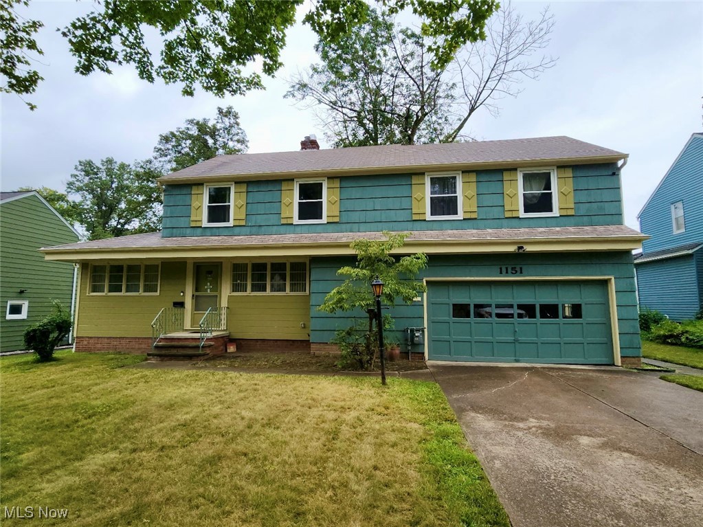 Meticulously Maintained Colonial in Lyndhurst --
Welcome to 1151 Brainard Rd, a beautifully cared-for 4 bedroom, 2.5 bathroom colonial nestled on a charming, tree-lined sidewalk street. This home offers timeless curb appeal with freshly painted cedar shake siding and many updated windows, while the private backyard and expansive wood deck provide the perfect retreat for outdoor living.
Inside, the first floor features an updated eat-in kitchen with brand new LVP flooring, plenty of counter space, and appliances included. The spacious living room, dining room, and family room provide flexibility for everyday living and entertaining. The family room is a standout, featuring custom built-in cabinetry and a wall of windows overlooking the backyard, filling the space with natural light.
Upstairs, you’ll find four spacious bedrooms (note: the fourth bedroom does not have a built-in closet). The primary suite includes a full bath with a shower and dedicated vanity area.
The lower level offers even more living space with a finished rec room highlighted by a fireplace, along with a separate laundry room.
Lovingly maintained and move-in ready, this home includes an APHW Home Warranty for peace of mind. Don’t miss your chance to own this inviting Lyndhurst colonial that’s ready for its next chapter!