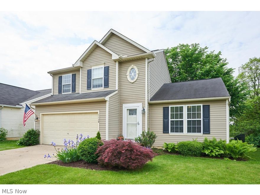 Welcome to 1138 Ledgestone Dr. Walk into the foyer which will lead you right into the large living room with vaulted ceilings and fireplace. Around the corner you will find the spacious eat-in kitchen with plenty of counter space and views of the back yard. Go further into the first floor laundry and half bathroom which is right next to the entry area from the garage. Sliding glass door off of the dining area will lead you to the back deck which is perfect for entertaining in the private back yard. The deck also features a sunken hot tub!! Go upstairs to find the large master bedroom with master bathroom and walk-in closet. You will also find two more spacious bedrooms and full bathroom on the second floor! The finished basement adds a great living space with plenty of storage as well! Weatherstone offers a swimming pool and gym just right up the street. Call today to schedule your private showing!