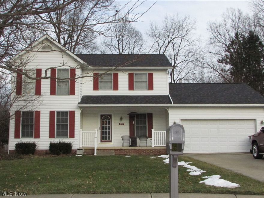 An exceptional colonial on a cul de sac in Stow.  This 3 bed, 2.5 bath home has a finished basement, 2 car garage, fireplace, deck, shed, patio, and so much more.  The many updates include roof, furnace, a/c, hot water tank, flooring, and more.