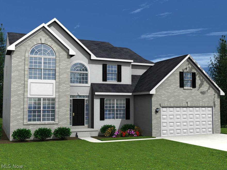 Welcome to the Vienna, ready for immediate occupancy! This floor plan features an open concept kitchen to great room, along with a two-story foyer with beautiful double staircase. The oversized kitchen includes an island with overhang for seating and opens into the large morning room overlooking the serene backyard. Upstairs you will find three bedrooms and a full bath with separate shower area. Your first floor owner's suite boasts a large walk-in closet and your own private bath with double sinks, standing shower and soaking tub. Mulberry Row is ideally located with easy access to the freeway, shopping and everyday conveniences. Call now while there is still time to choose your own colors and finishes in this home! Brick shown on rendering of exterior is not included.