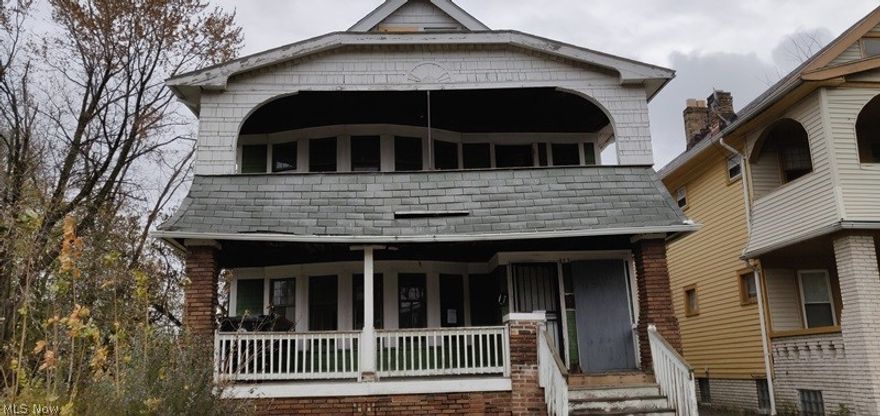 Investment Opportunity! Duplex 3440 Square Feet! Has Fireplace In Both Living Rooms, Third floor has an additional kitchen and bathroom. Being Sold In as-is Condition.