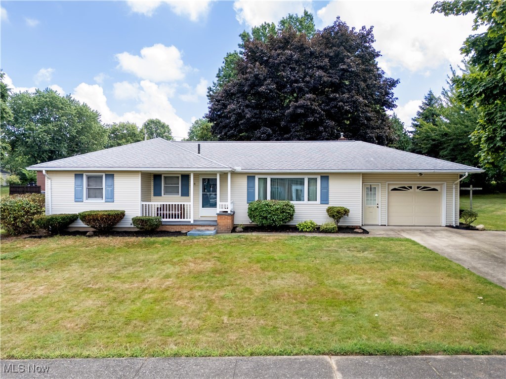 Welcome to this charming ranch home located in a desirable Orrville neighborhood. The home offers a spacious layout with a large living room, a comfortable eat-in kitchen with ample room for a dining table, and three bedrooms. The kitchen features plenty of storage with updated cabinetry, making it both functional and inviting. The full basement provides additional space with a second full bath and potential for a rec room, workshop, or extra storage. Outside, you’ll enjoy a cute storage shed and refreshed landscaping that adds to the home’s curb appeal. A brand-new hot water tank has recently been installed, offering peace of mind for the new owner. This well-kept home is a great opportunity to settle into a welcoming neighborhood while enjoying thoughtful updates and practical features throughout.