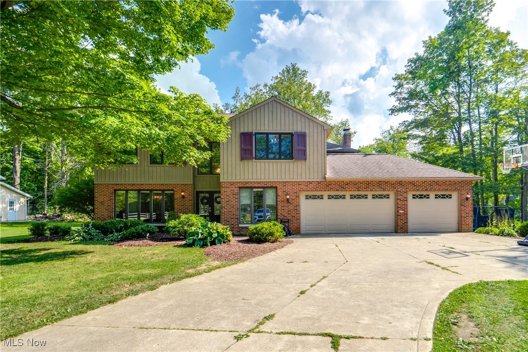 Beautifully Maintained 4-Bedroom Colonial on Nearly 3 Private Wooded Acres!
This stunning home offers 4,890 sq. ft. of finished living space, an updated kitchen, remodeled baths, and a serene park-like setting. The spacious eat-in kitchen boasts abundant cabinetry, generous counter space, and a bright dining area with a new sliding door leading to a huge wood deck featuring an impressive stone fireplace — perfect for entertaining.
The inviting family room offers a cozy stone gas fireplace, while the first-floor office/den provides a private space for working from home. Gorgeous hardwood floors flow throughout the main level, which also includes a large, updated laundry room with newer cabinetry and flooring.
Upstairs, the expansive owner’s suite features a walk-in closet and a fully renovated luxury bath with a double vanity, oversized ceramic spa-style shower, new fixtures, and ceramic flooring. Three additional bedrooms and a remodeled guest bath complete the second floor.
The fully finished basement, completed in 2021, offers incredible additional living space. Outside, the property includes a brand-new (2023) Amish-built outbuilding with a concrete slab, 350-amp electrical service, and capacity for up to three cars.
Additional updates include a hot water tank (2023) and countless other improvements. This exceptional property blends modern updates with timeless charm — all set in a tranquil, wooded retreat.
