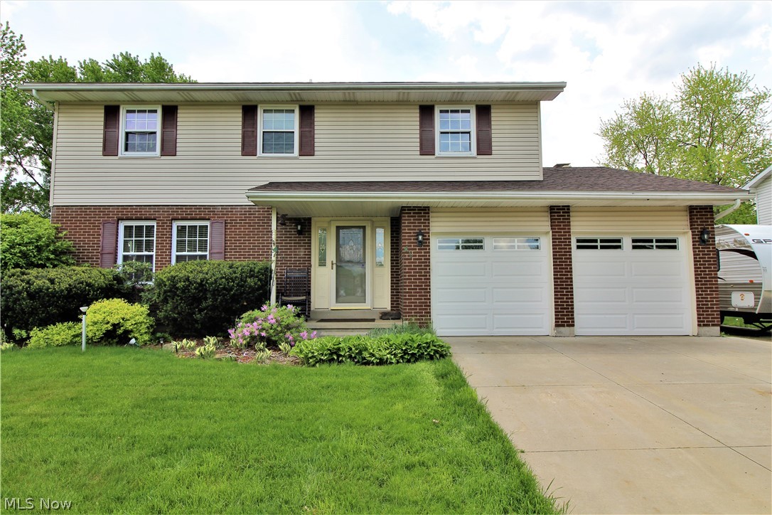 This incredibly spacious colonial is ready for it's new owner! Situated in Sherwood Acres, this home boasts outdoor living with a Trex deck, a wonderful 32x15 oval above ground pool, a very large 20x30 shed (2015ish) with it's own wood burning stove and more, all in a fully enclosed wood privacy fenced in yard! The pool has a liner that is only 2 years old, a new filter in 2018, and it is a chlorine free pool! The house has had some updates, and also has a nice finished basement with a bar area and extra finished rooms. The air and the furnace were new around 2013 (per owner).