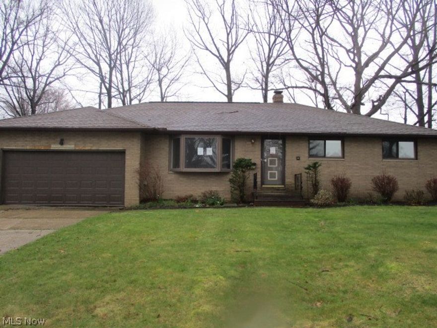 Room to grow in this spacious four bedroom brick ranch. Features eat-in kitchen with skylight and plenty of cabinet space. Formal dining room. Spacious living room. Family room with cathedral ceilings, fireplace and sliders to a deck overlooking the expansive back yard. Two and one half baths on first floor. central air. Partially finished basement. Two car attached garage. Plus more. Better hurry on this one !