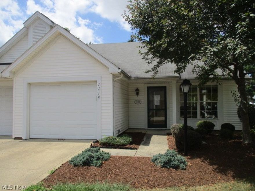 Welcome home to 1110 Lake Meadow in Brunswick, Ohio! This adorable "ranch style" cluster home is ready and waiting for your personal touches!   Large family room features large, beautiful windows that allows a ton of natural sunlight.  Nice size bedrooms with large closets. First floor laundry room has a utility sink and cabinets for storage.  Enjoy all the advantages of no shoveling snow or mowing grass. Age restrictions apply.  HUD #412-538240. Property is being sold "as-is".  It is FHA IE. Buyer is responsible for all due diligence and inquiry of all property information and condition.  Owner occupancy restrictions may apply. Please visit HUDHomeStore for additional information or to view more available properties.