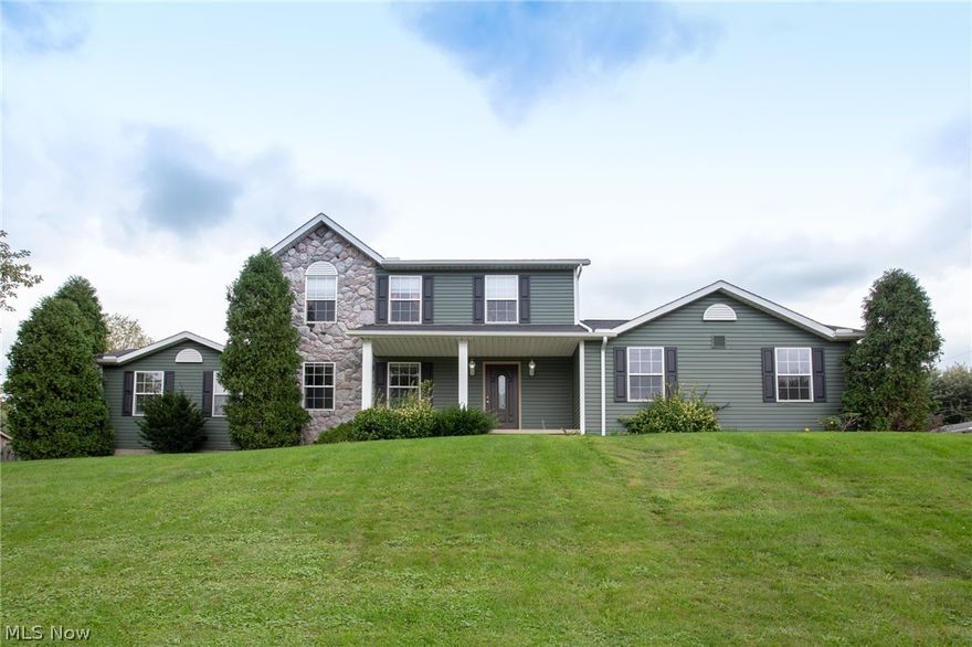 Whether you love entertaining, need more room for your family or both - this 3 bedroom, 2 and a half bath colonial providing more than 1500 square feet of living space, a fully finished basement including a bonus room than could be that 4th bedroom, a spacious backyard (completely fenced) featuring a dual level deck perfect for parties and picnics is a "must see". This contemporary yet comfortable home on the hill features a large eat-in kitchen that's open to the great room leading to the deck through French doors.  The first floor laundry, located between the kitchen and garage also supplies "mud room" space.  The master suite is complete with a soaker tub and walk in closet.  531 Darrow Rd is spacious enough for "elbow" room while cozy enough for "togetherness".  Come see for yourself!