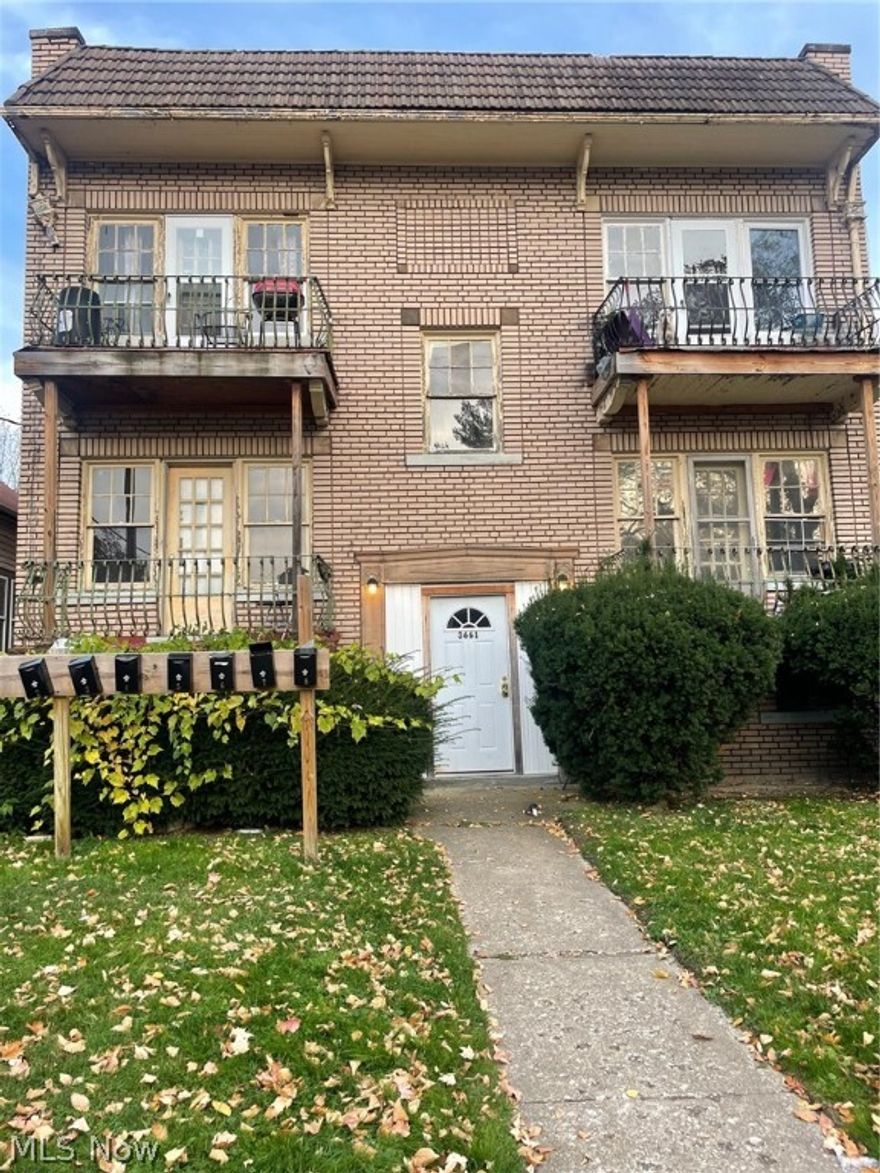 This 8 unit apartment building is a great investment opportunity! All units are occupied! Each large unit offers 1 bedroom, 1 bath, a kitchen with living and dining rooms. Updates include newer furnaces in all units and hot water tanks.  Each unit has separate gas and electric meters. Additional parking in the rear of building. Don't miss out on a chance to add this cash flowing property to your portfolio